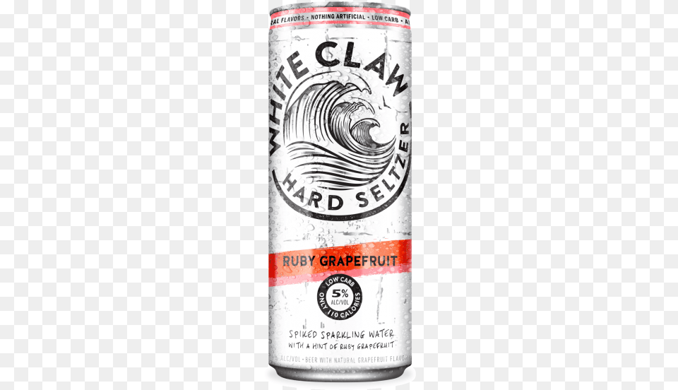 White Claw Hard Seltzer Ruby Grapefruit White Claw Ruby Grapefruit Hard Seltzer 12 Fl Oz, Alcohol, Beer, Beverage, Lager Free Png