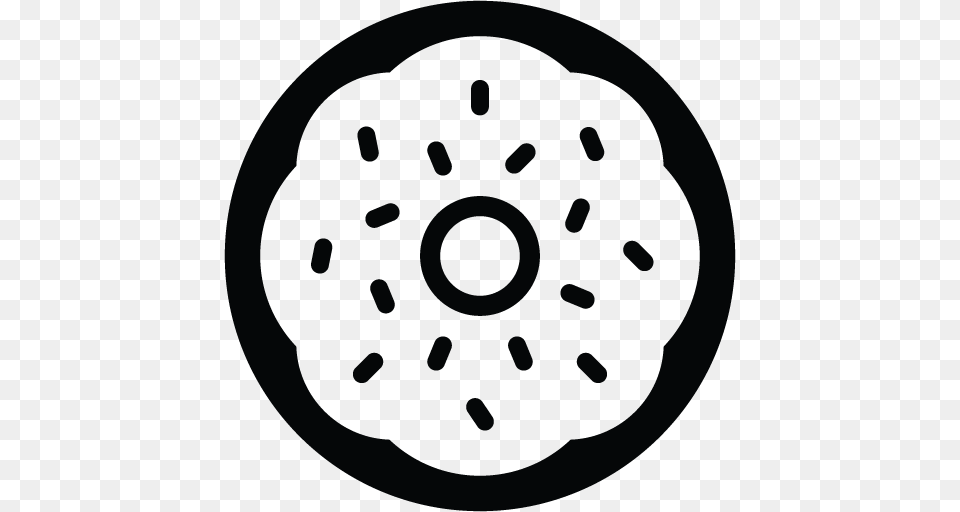 White Clipart Donut, Wheel, Spoke, Spiral, Rotor Png Image