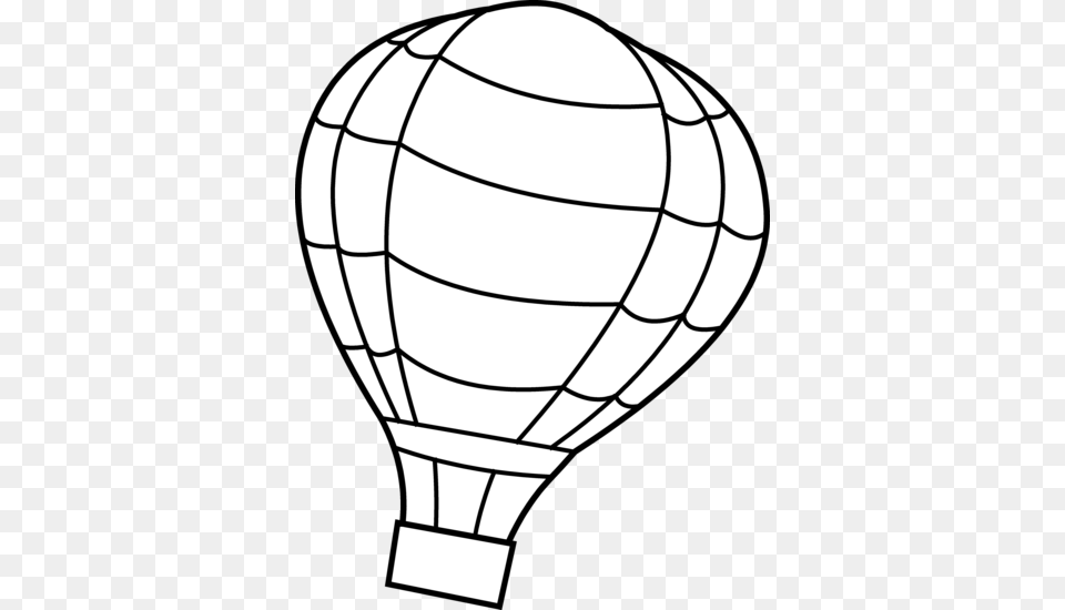 White Clipart Hot Air Balloon, Aircraft, Hot Air Balloon, Transportation, Vehicle Png Image