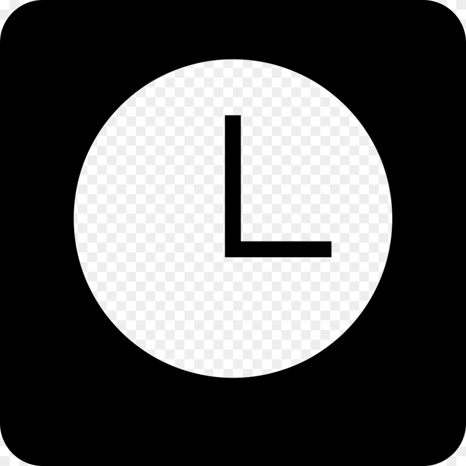White Clock Symbol, Text, Number, Outdoors, Night Free Transparent Png