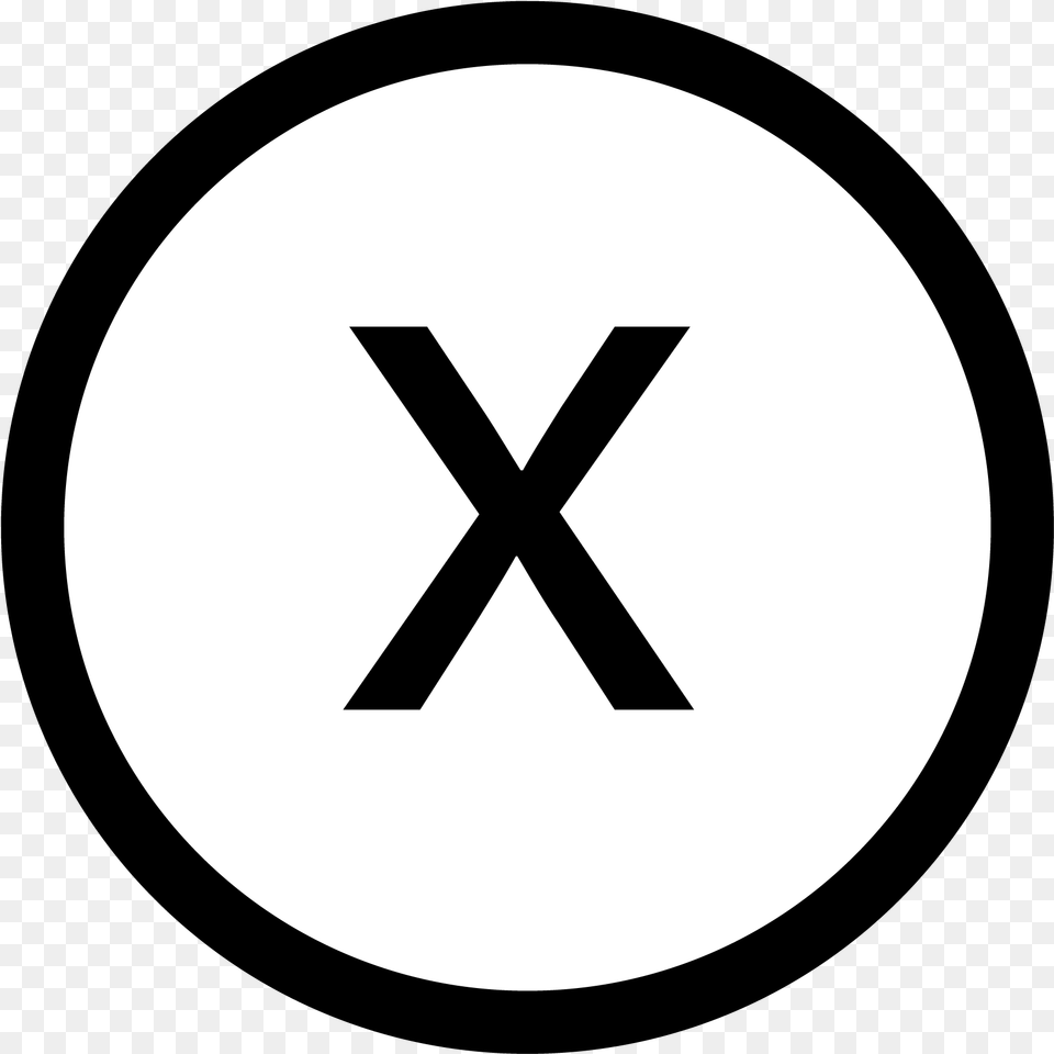 White Close Button Ea Logo, Symbol, Sign, Astronomy, Moon Png