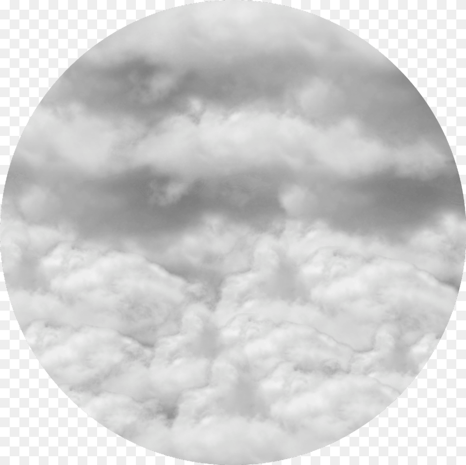 White Cloud Clouds Aesthetic Icon Circle White Cloud Aesthetic, Sky, Nature, Outdoors, Photography Png