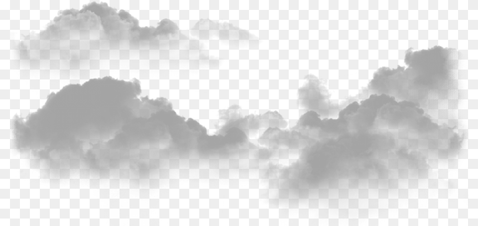 White Cloud Clouds Overlay, Silhouette, Animal, Bird Free Transparent Png