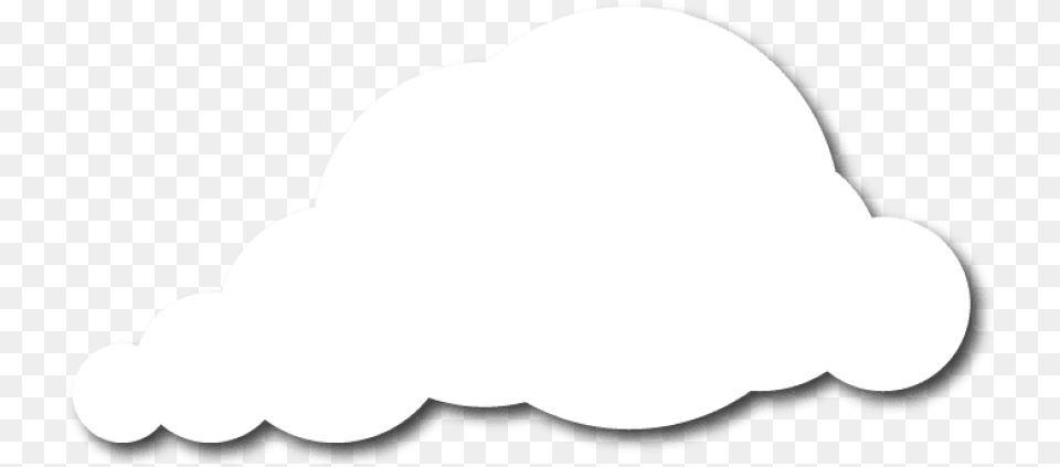 White Cloud Image With Cartoon Clouds White, Silhouette, Light, Clothing, Hardhat Free Png