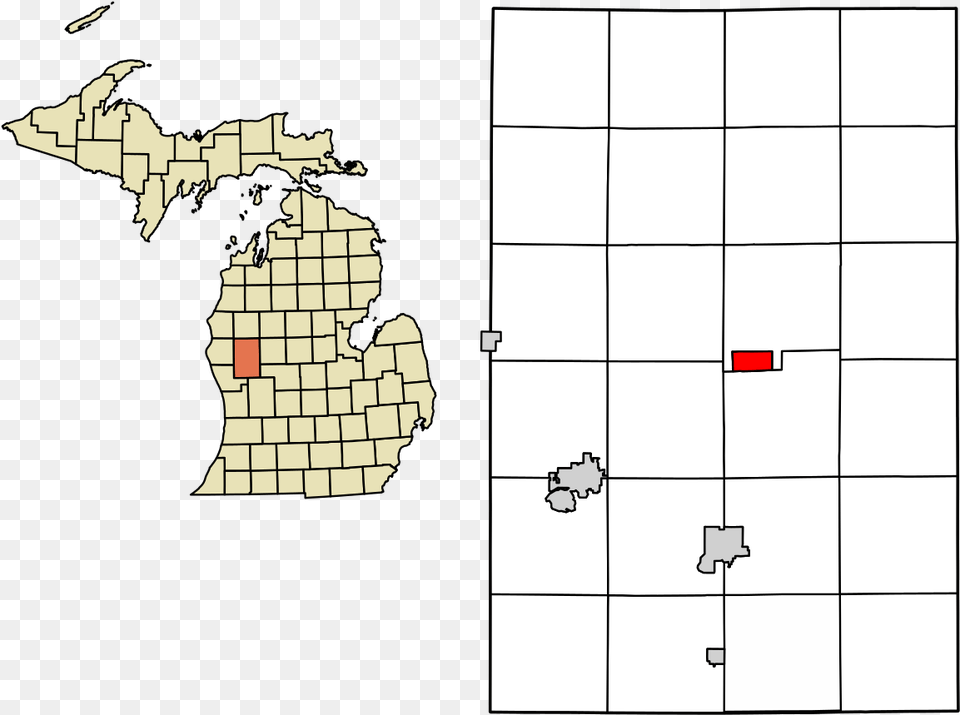 White Cloud White Cloud Michigan Michigan County Michigan Decal, Chart, Plot, Map, Person Png Image