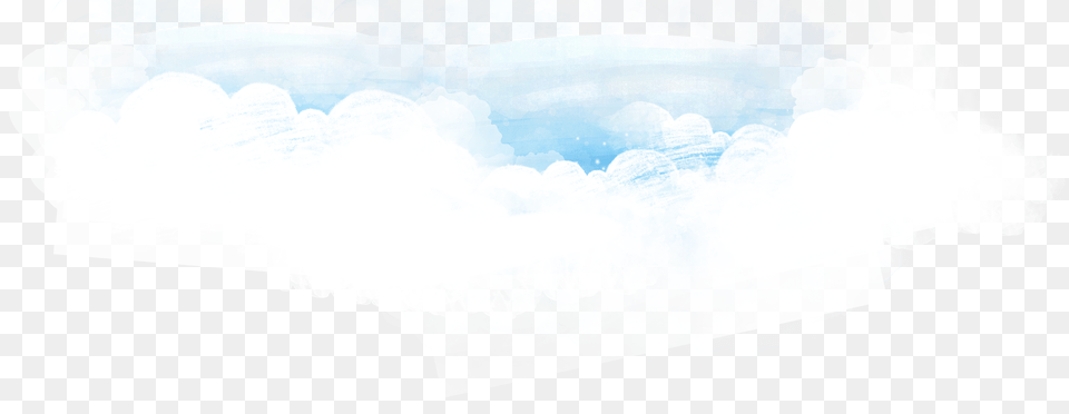 White Clouds Image Melting Transparent Cartoon Iceberg, Nature, Outdoors, Sky, Weather Free Png