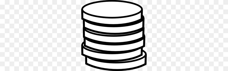 White Coins Clip Art Free Transparent Png