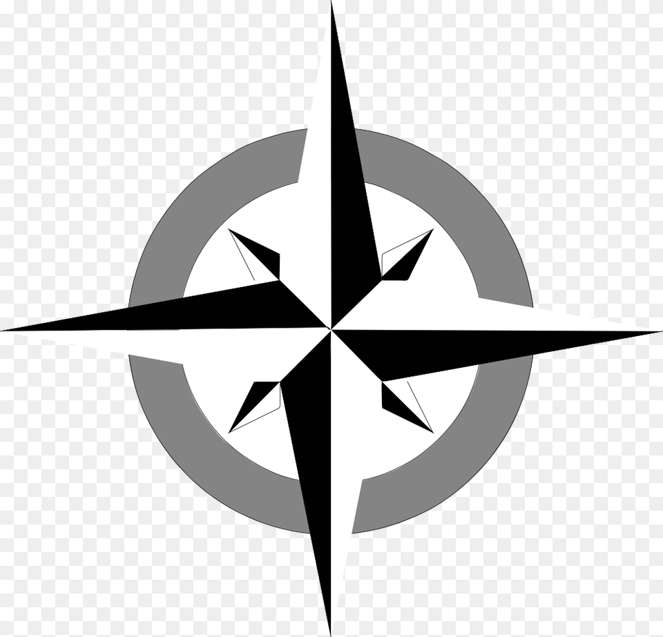 White Compass Rose Clip Art, Animal, Fish, Sea Life, Shark Free Transparent Png