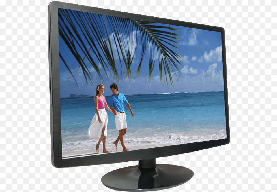 White Computer Monitorpc Monitorspecial Offer Tft Monitor Pc, Tv, Computer Hardware, Electronics, Screen Png