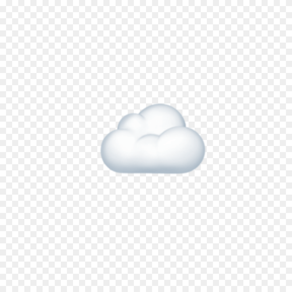 White Computing Cloud Cloud Emoji, Nature, Outdoors, Weather, Light Free Png