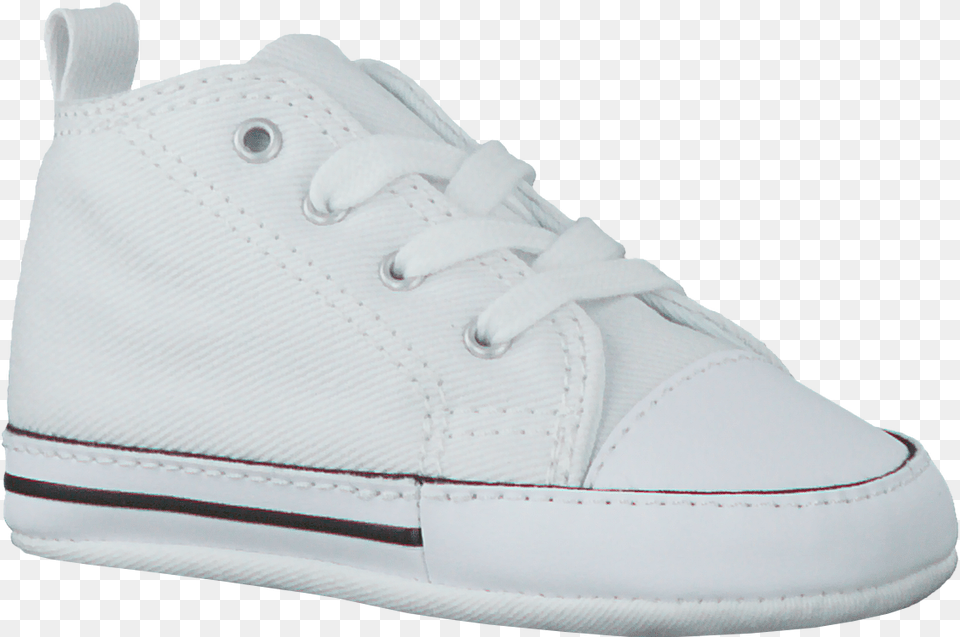 White Converse Baby Shoes First Star Skate Shoe, Clothing, Footwear, Sneaker Free Png