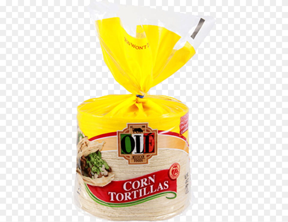 White Corn Tortillas Ole Mexican Foods, Bread, Food, Bag Png Image