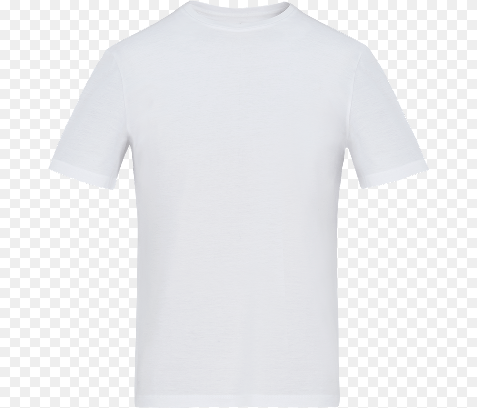 White Cotton T Shirt Fw19 Collection Pal Zileri Diego Rodriguez Maglie Prezzi, Clothing, T-shirt, Sleeve, Long Sleeve Png