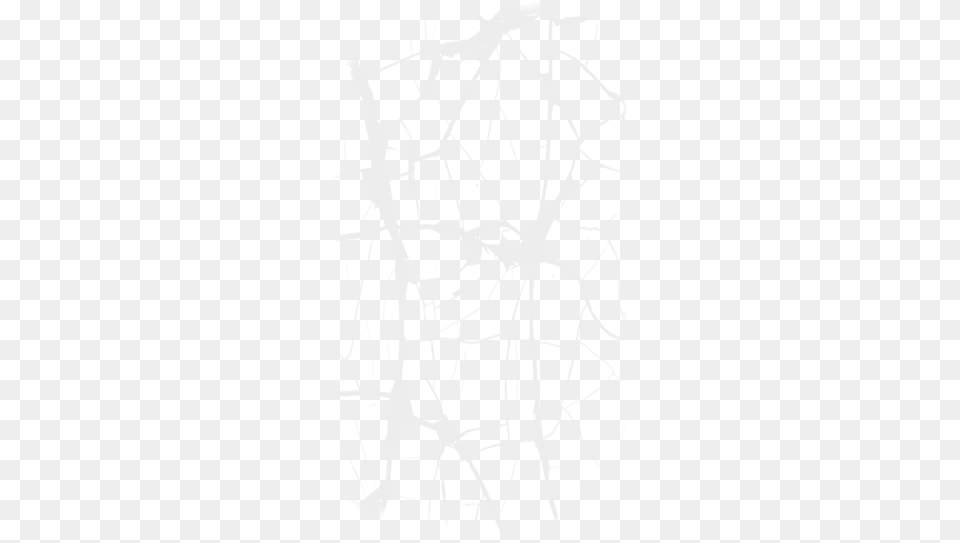 White Crack Sketch, Person, Spider Web Png Image
