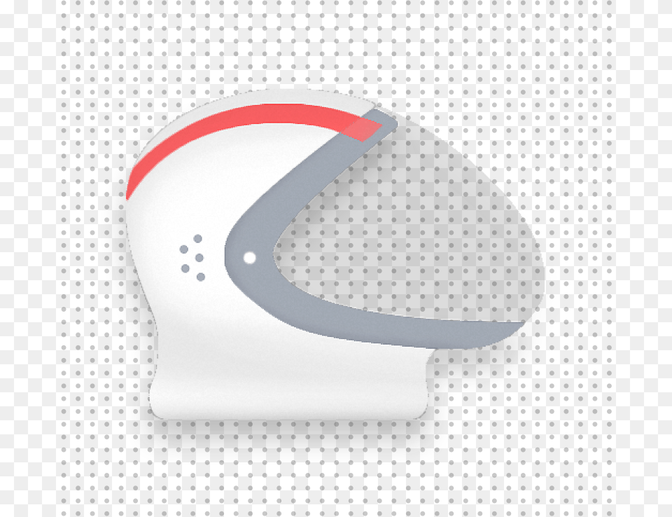 White Crescent, Crash Helmet, Helmet, Disk Free Png Download