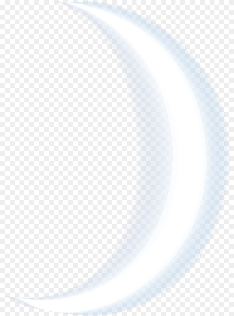 White Crescent Moon Transparent White Crescent Moon, Astronomy, Nature, Night, Outdoors Png
