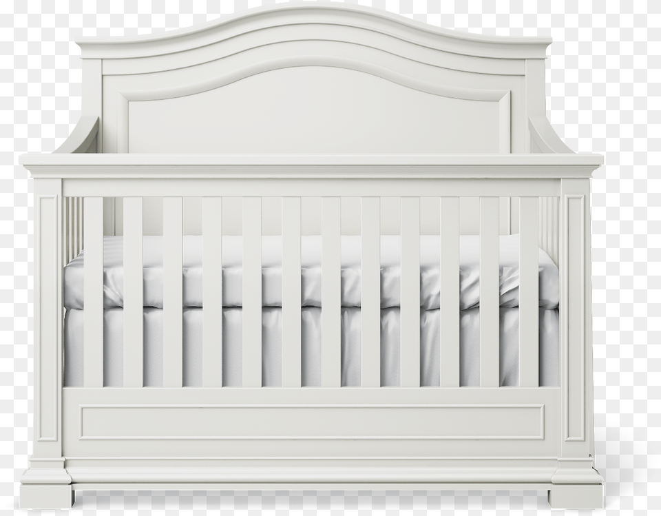 White Crib Background, Furniture, Infant Bed Free Transparent Png