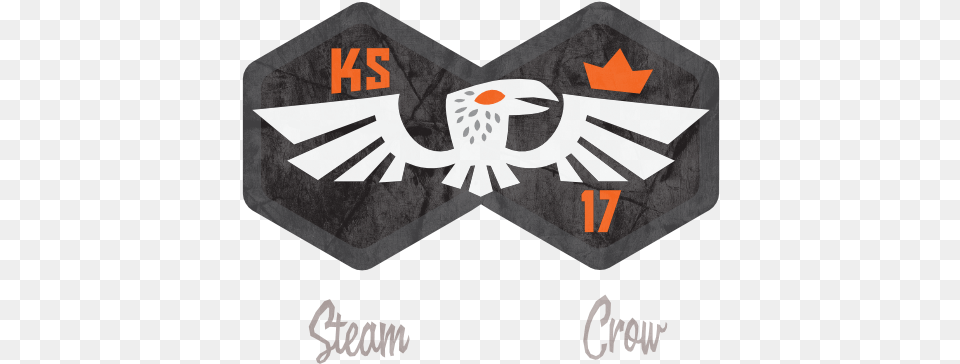 White Crow Badge, Emblem, Symbol, Logo, Clapperboard Free Png Download