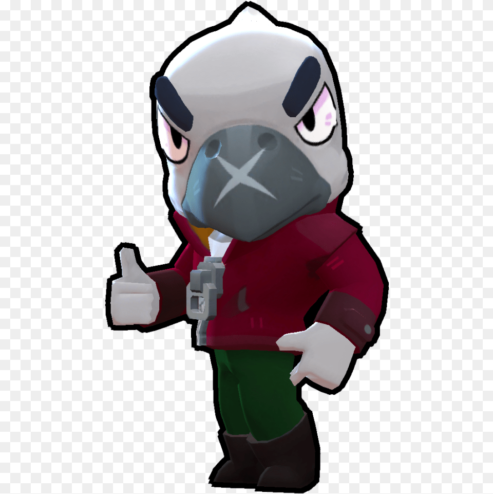 White Crow Brawl Stars, Baby, Person, Helmet Png Image