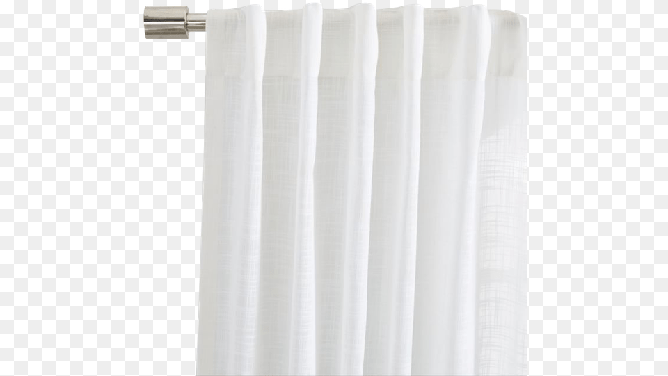 White Curtain Sheer Crosshatch, Home Decor, Linen, Shower Curtain Free Png