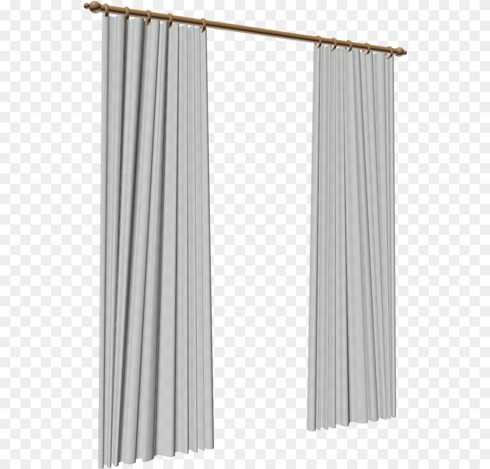White Curtains Transparent Image Curtain, Door, Home Decor, Texture Free Png Download