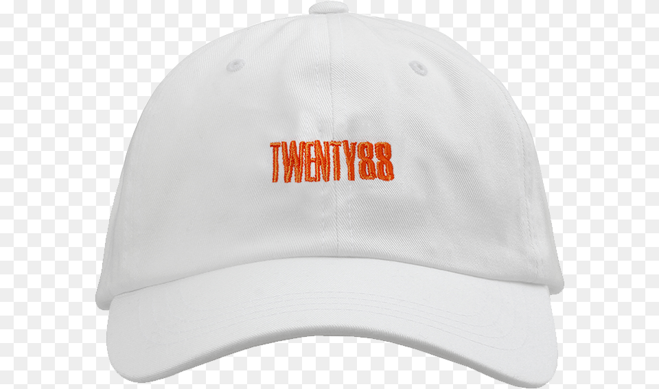 White Dad Hat Baseball Cap, Baseball Cap, Clothing, Helmet Free Png Download