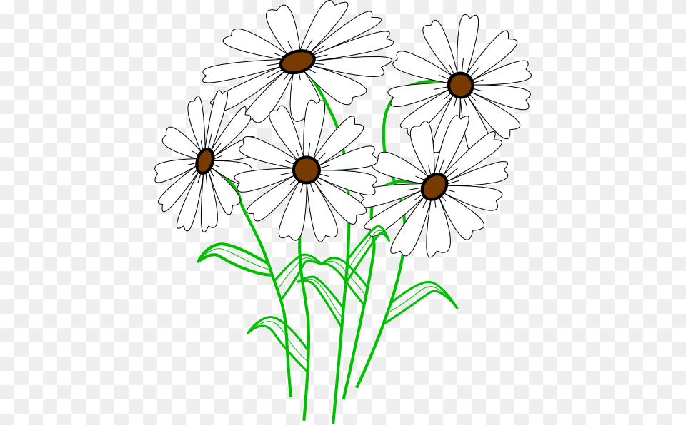 White Daisy Bunch Svg Clip Arts Cool Cole39s Bbq, Flower, Plant Free Png