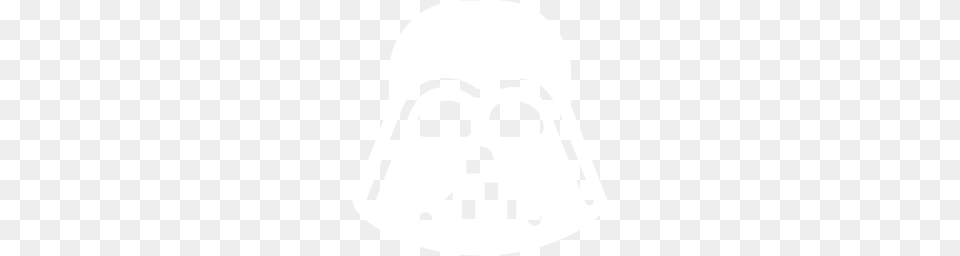 White Darth Vader Icon, Stencil, Clothing, Hardhat, Helmet Png