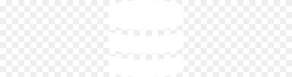 White Database Icon, Cutlery Free Transparent Png