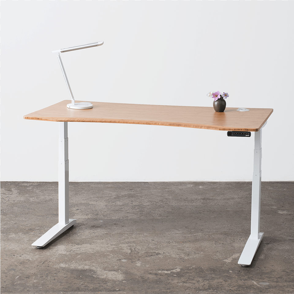 White Desk, Furniture, Table, Dining Table, Standing Desk Free Png