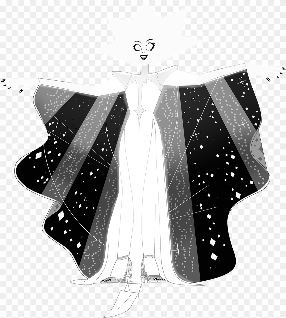 White Diamond Lfhth Ta Steven Universe White Diamond Full Body, Adult, Bride, Fashion, Female Png Image