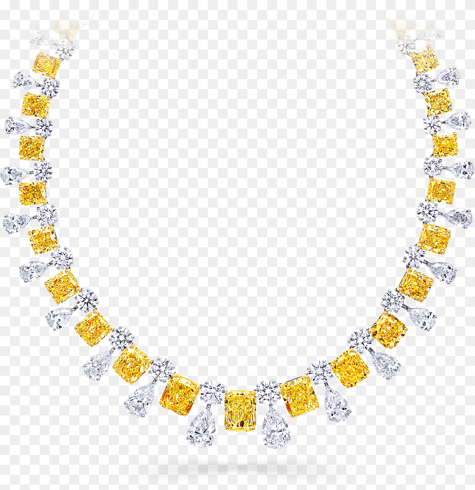 White Diamond Shape Graff Yellow Diamond Necklace, Accessories, Gemstone, Jewelry, Earring Png