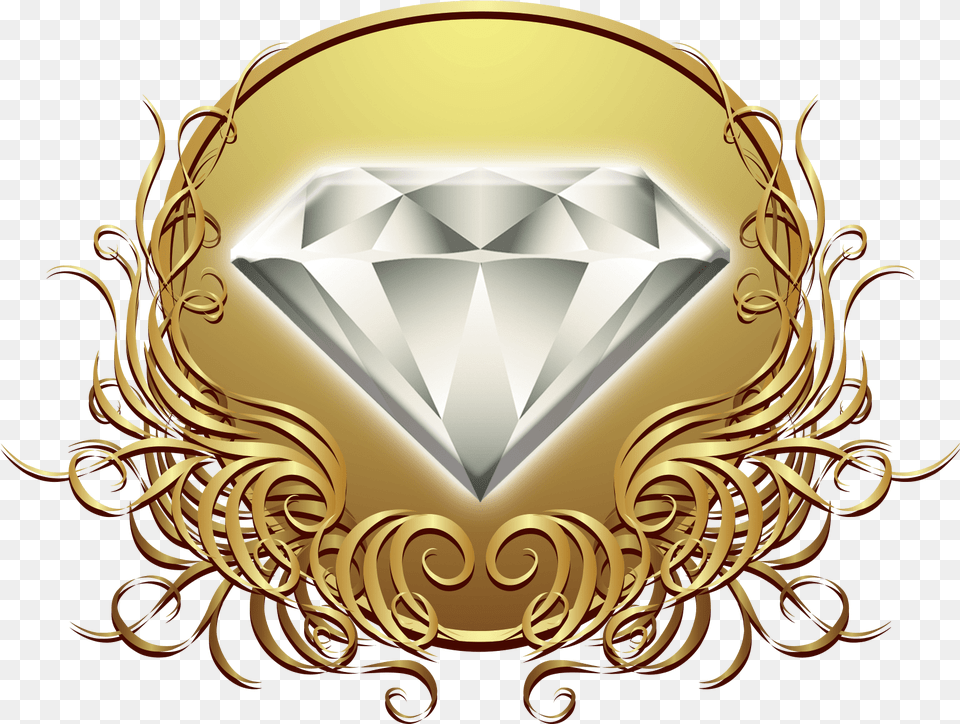 White Diamonds Boots Logo Golden Ribbon, Accessories, Diamond, Gemstone, Gold Free Png