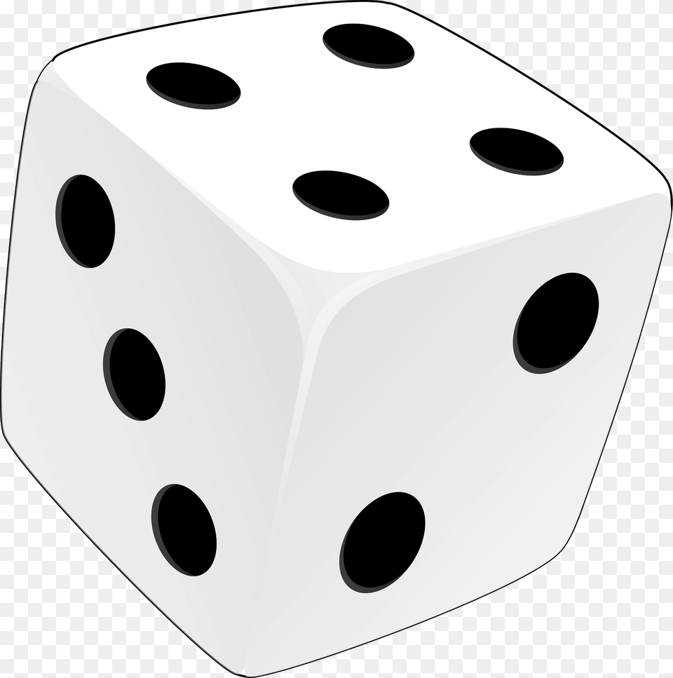 White Dice With Black Spots Clipart, Game, Ball, Rugby, Rugby Ball Free Png Download