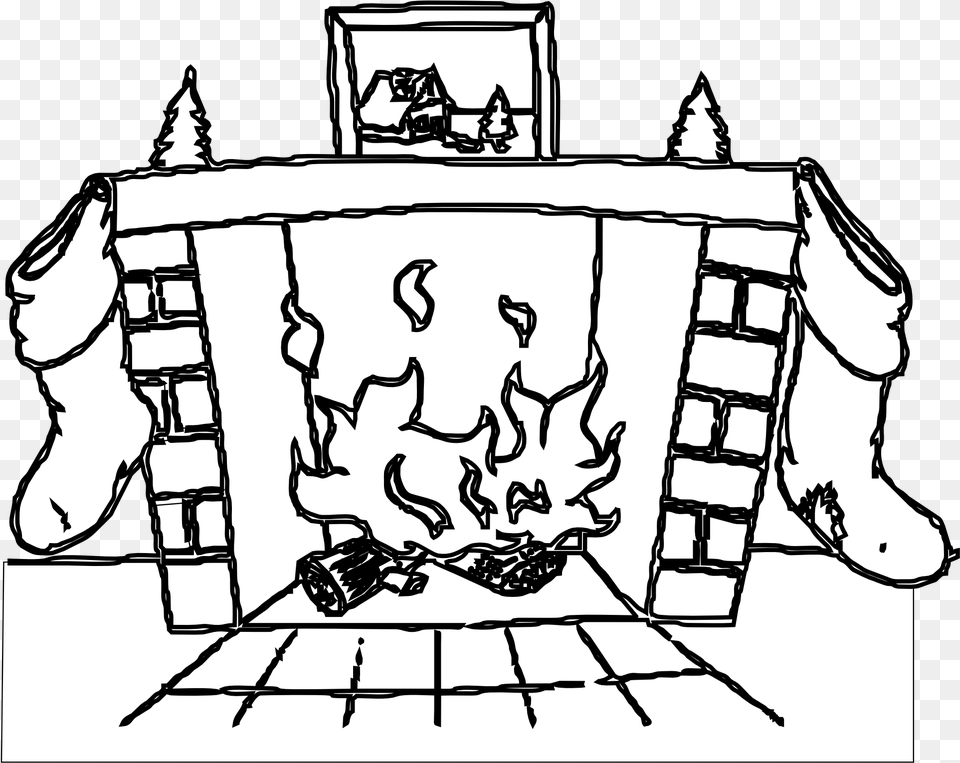 White Dove Clipart Fire Fireplace Coloring Page, Indoors, Stencil, Face, Head Png Image