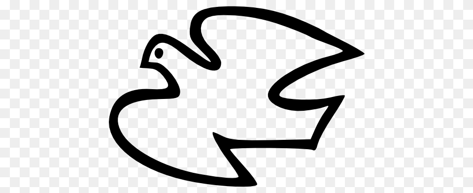 White Dove Clipart Merpati, Stencil, Symbol Png Image
