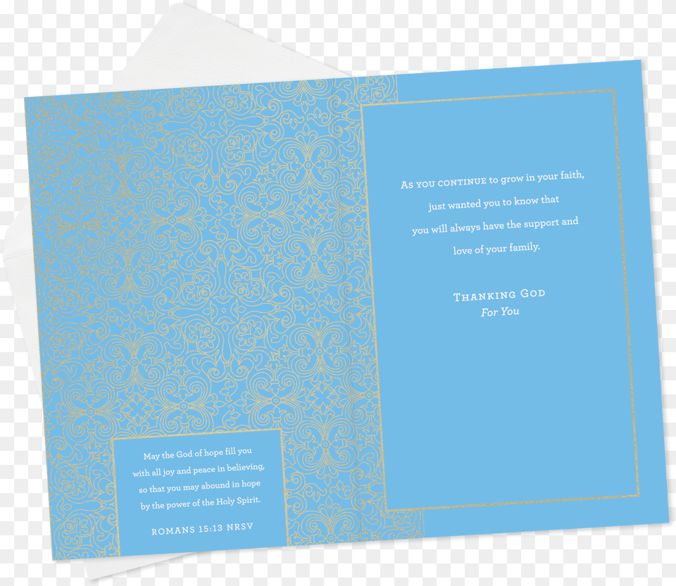 White Dove Confirmation Card For Son Brochure, Advertisement, Poster, Page, Text Free Png