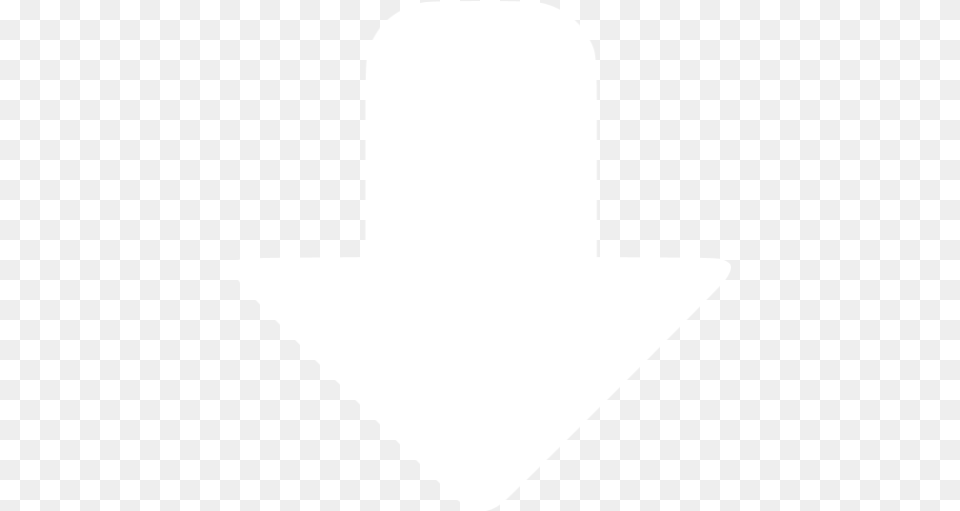 White Down Icon White Arrow Icons Down White Arrow, Clothing, Hat Png Image