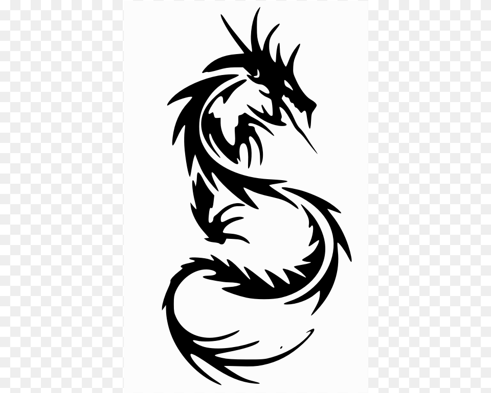 White Dragon Tattoo Chinese Dragon Clip Art Dragon Svg File, Baby, Person Free Png Download