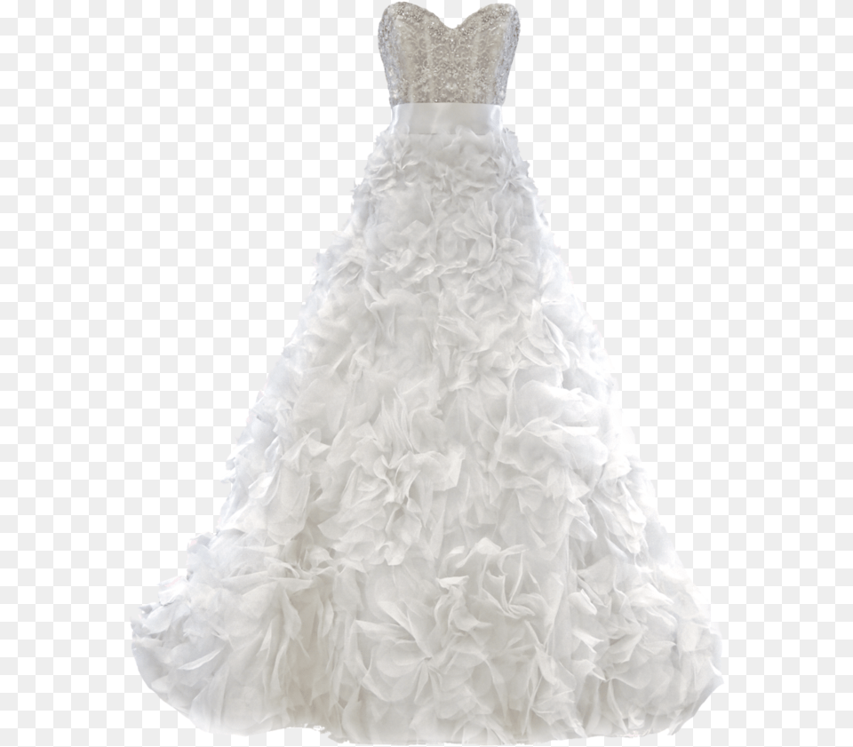 White Dress 6 Image Gold Wedding Dress, Formal Wear, Wedding Gown, Clothing, Fashion Free Png Download