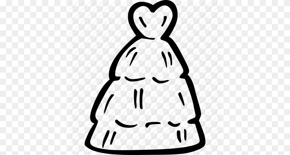 White Dress Clipart Icon White, Bag, Clothing, Coat Free Png