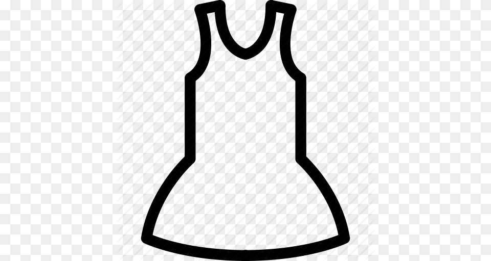 White Dress Clipart Sleeveless, Clothing, Tank Top Free Transparent Png