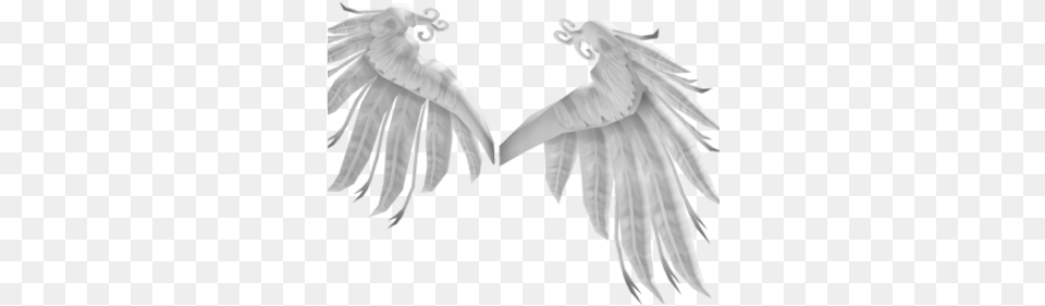White Eagle Wings Roblox Ice Wings, Angel, Adult, Female, Person Free Transparent Png
