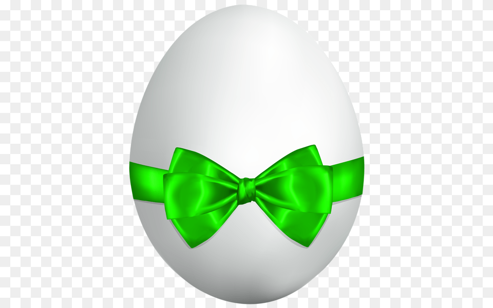White Easter Egg With Green Bow Clip Art Gallery, Accessories, Formal Wear, Tie, Bow Tie Png Image
