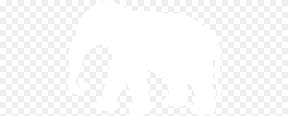 White Elephant 7 Icon White Animal Icons White Elephant Icon, Mammal, Wildlife, Silhouette Free Transparent Png