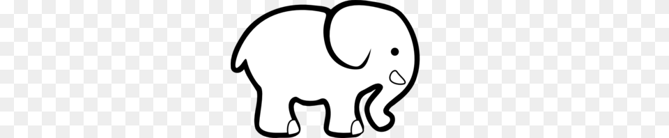 White Elephant Clip Art Clip Art, Silhouette, Stencil, Animal, Mammal Free Png