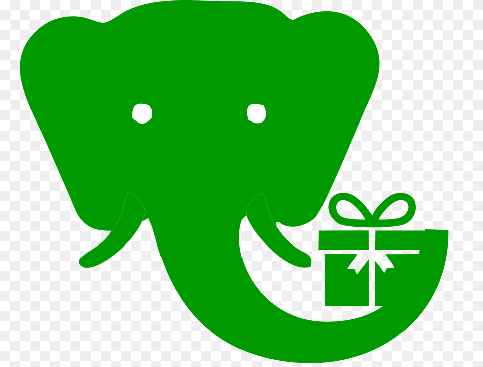 White Elephant Express Top White Elephant Gift Ideas, Green, Animal, Mammal, Wildlife Png