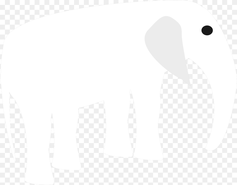 White Elephant Hd Indian Elephant, Animal, Mammal, Wildlife, Fish Png Image