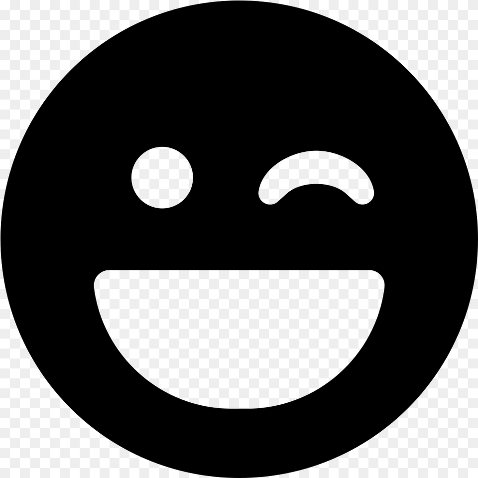 White Emoji Icon, Gray Free Png