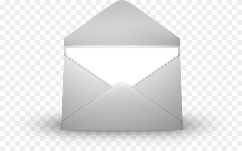 White Envelope Triangle, Mail, Mailbox Free Transparent Png